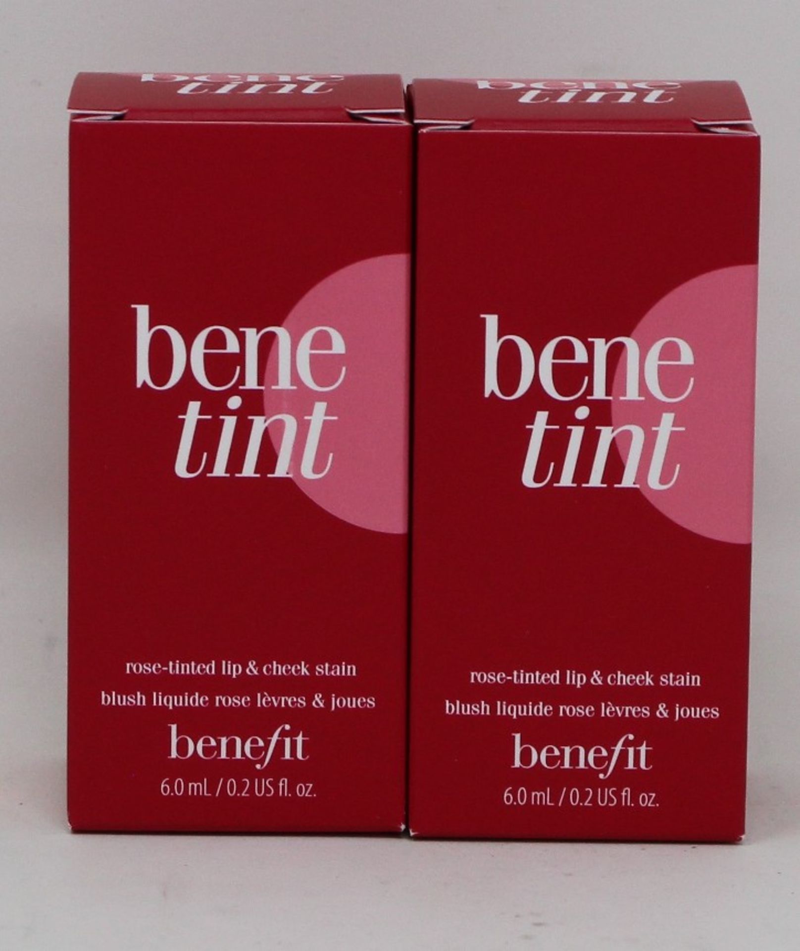 Thirty as new Benefit benetint rose-tinted lip & cheek stain (30 x 6.0ml).