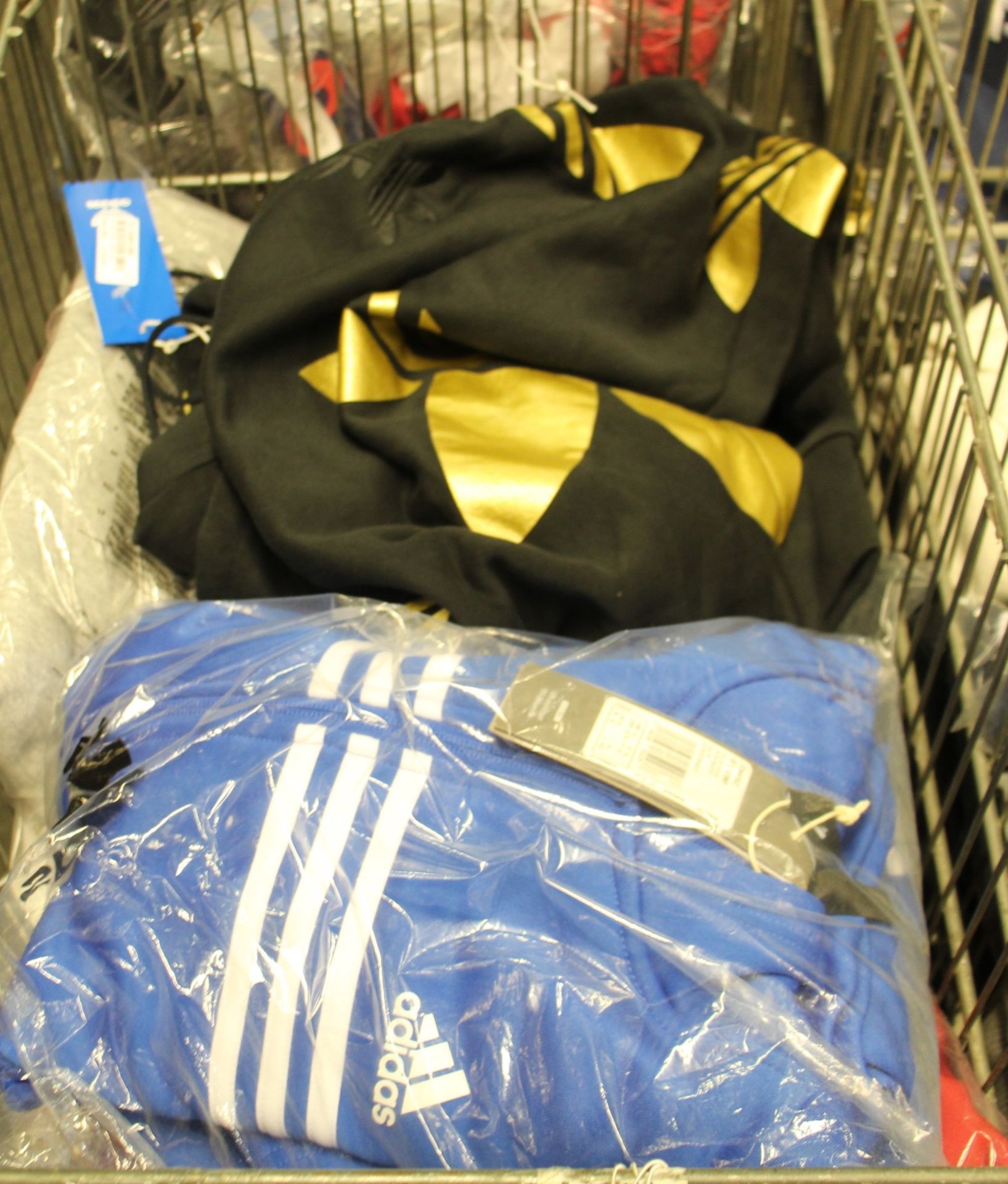 A quantity of as new Adidas sportswear.