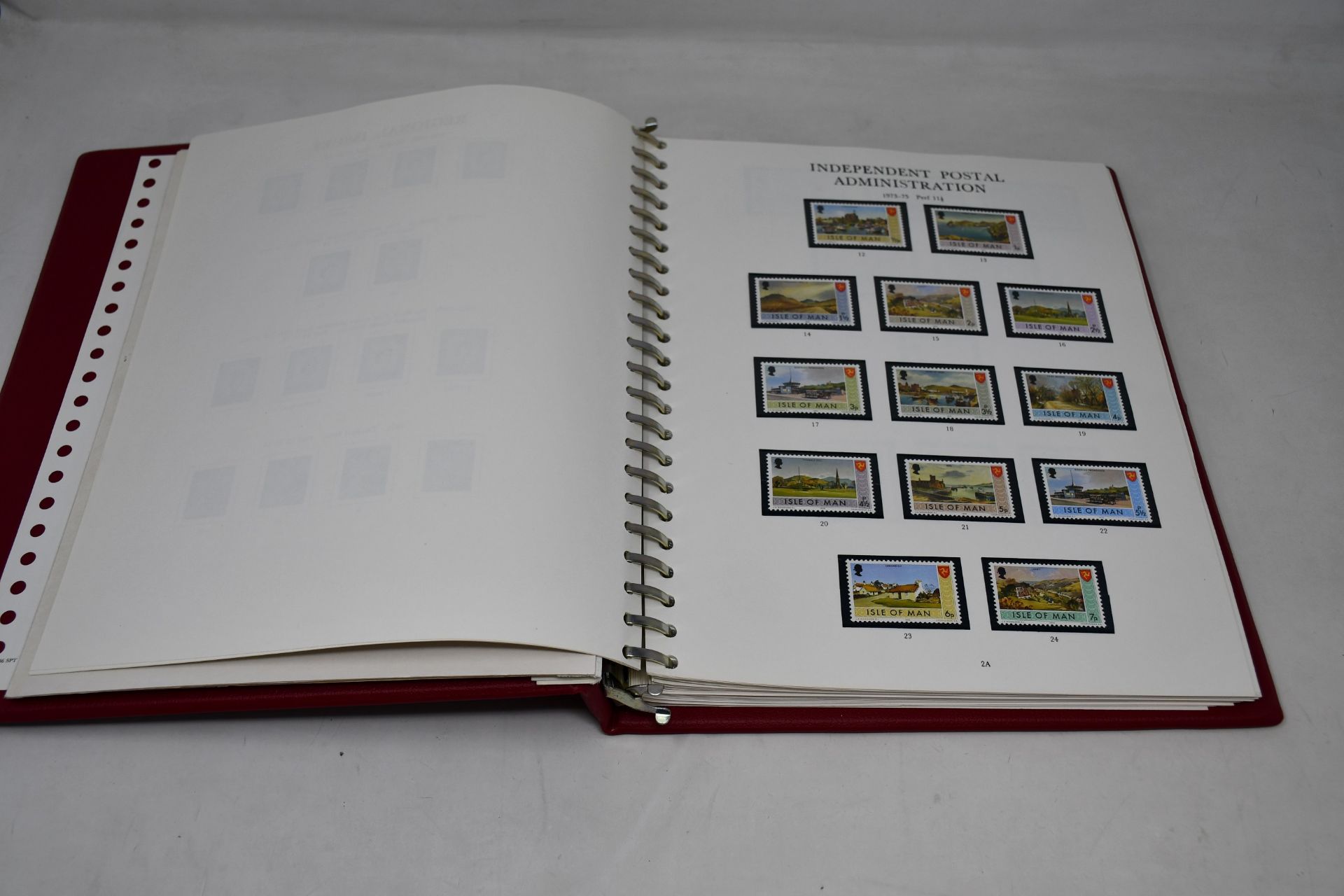 Three folders of stamps to include Isle of Man Mint collection, including duplication. - Image 8 of 10