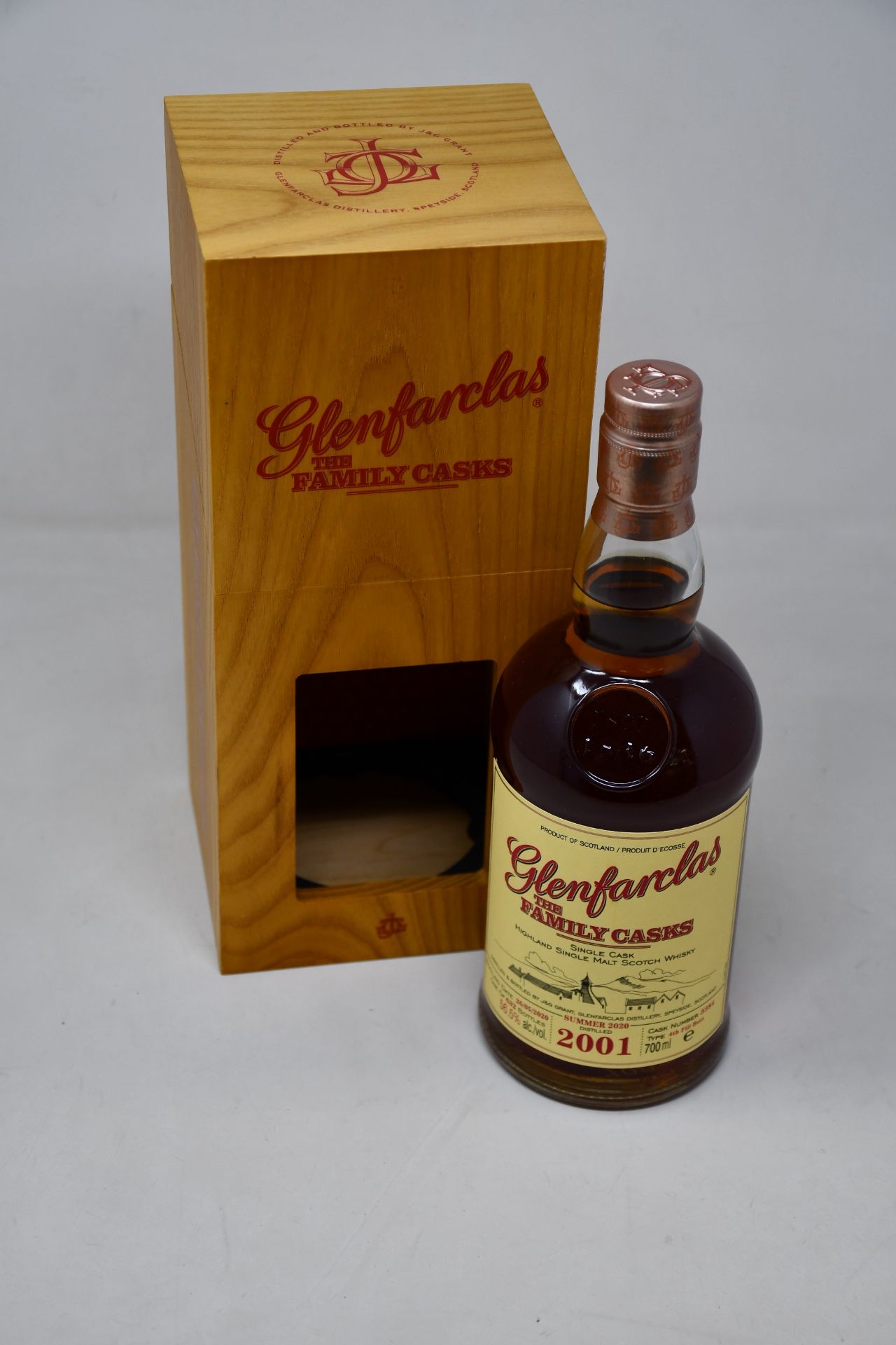 A Glenfarclas 2001 The Family Casks single malt whisky (700ml) (Bottled summer 2020) (Over 18s