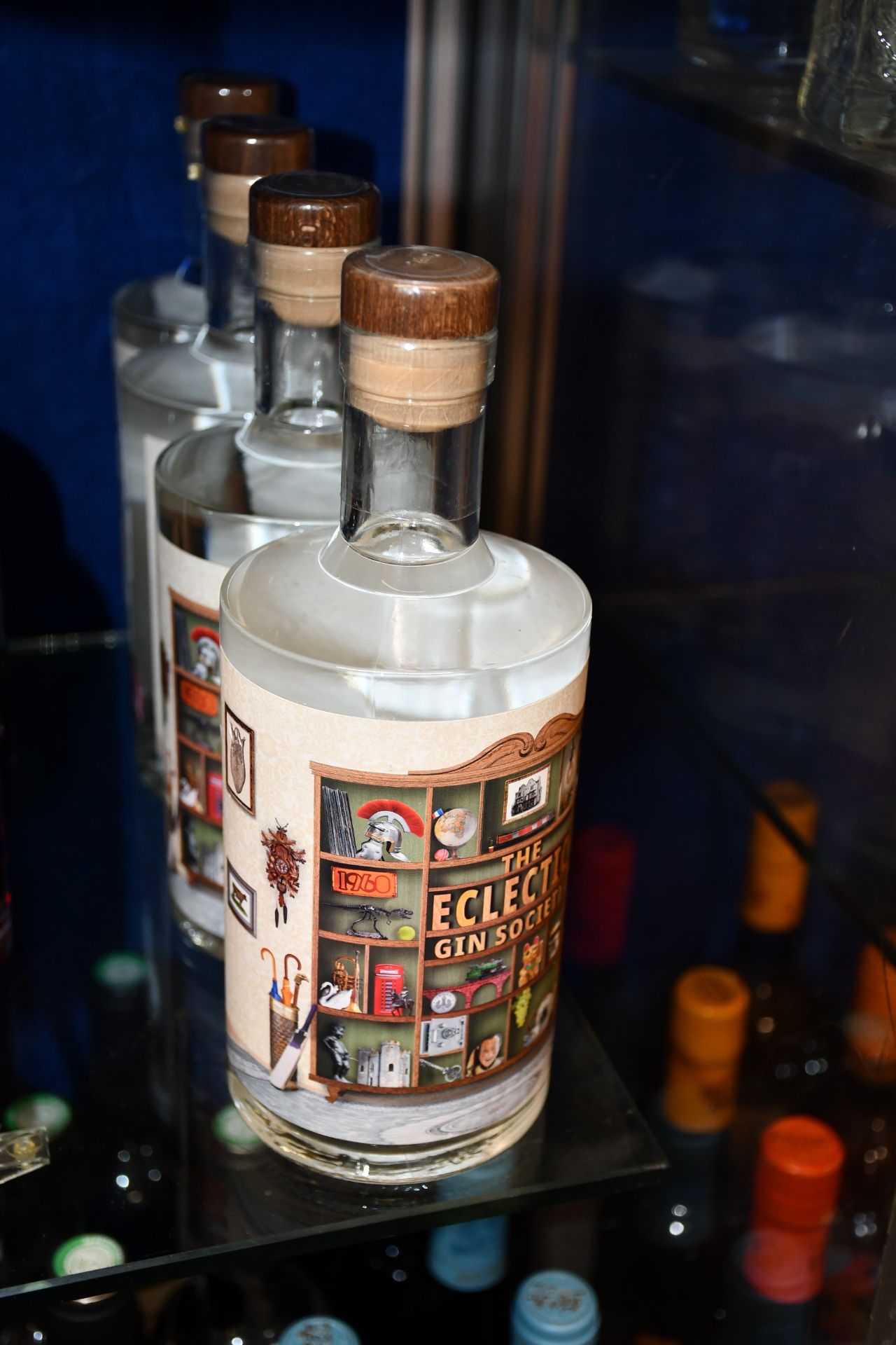 Four The Eclectic Gin Society (4 x 700ml) (Over 18s only).