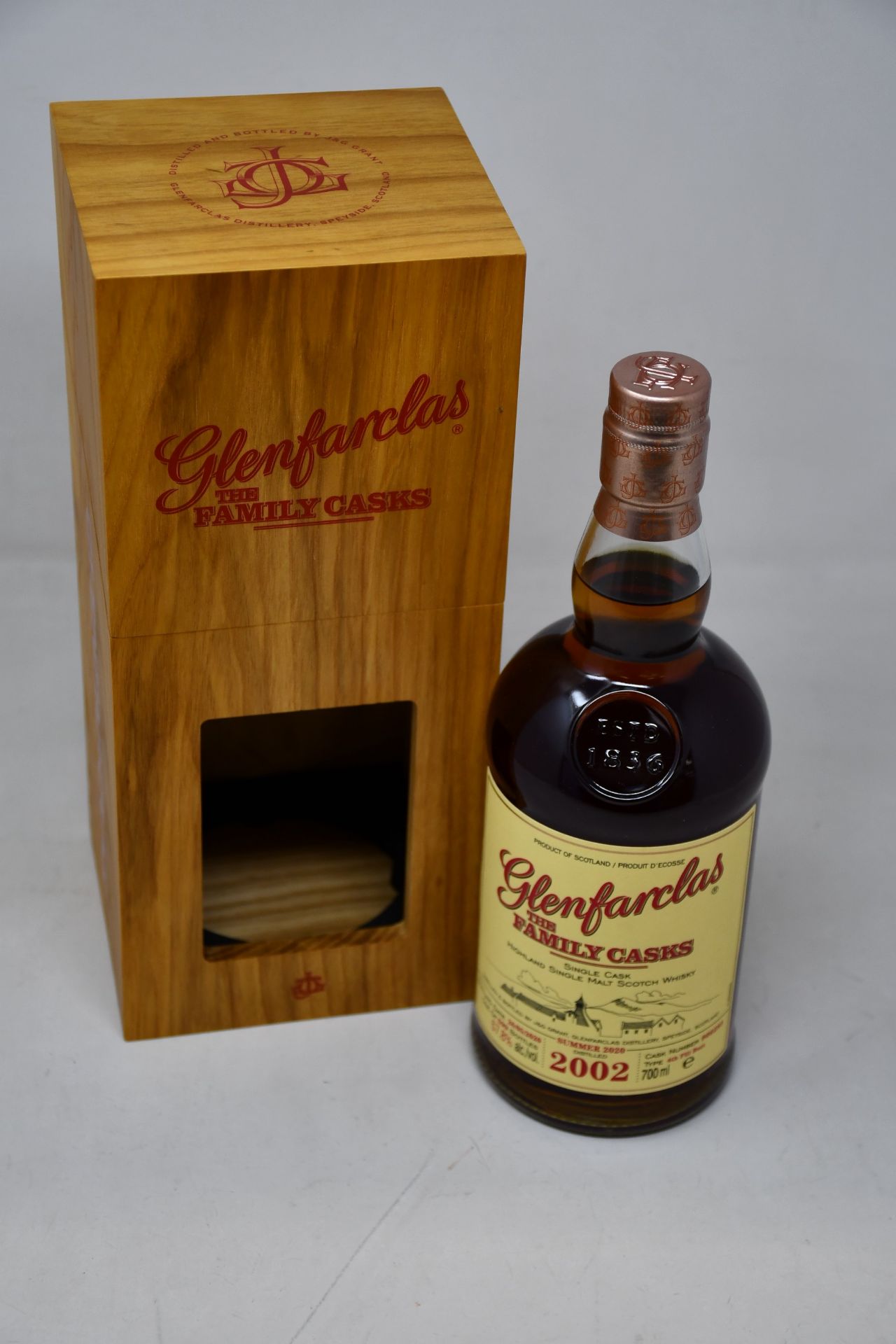 A Glenfarclas 2002 The Family Casks single malt whisky (700ml) (Bottled summer 2020) (Over 18s