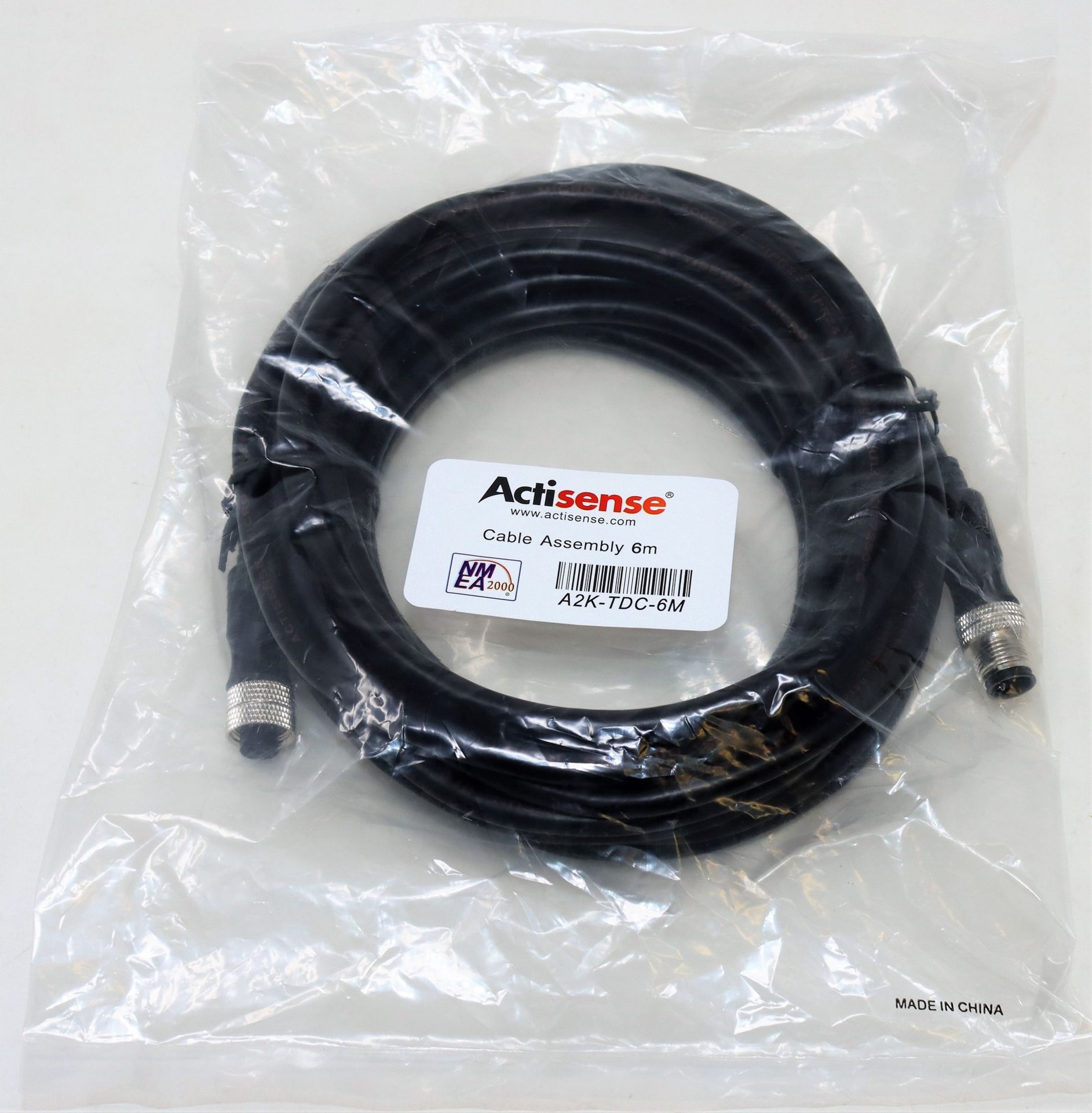 Ten as new Actisense A2K-TDC-6M NMEA 2000 6M Cables (Packaging sealed).