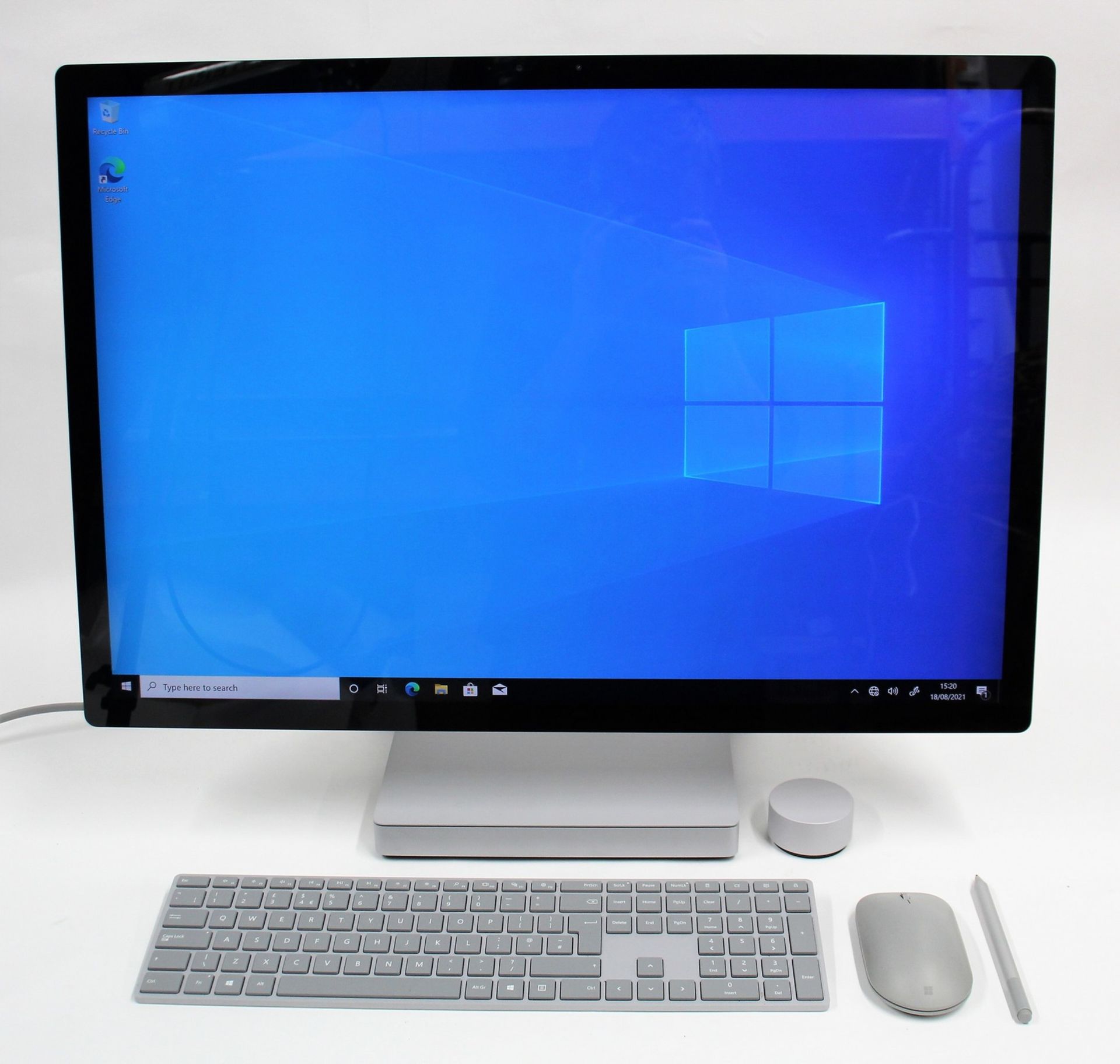 COLLECTION ONLY- A pre-owned Microsoft Surface Studio 28" Touch Screen PC with Intel Core i5,8GB,1TB