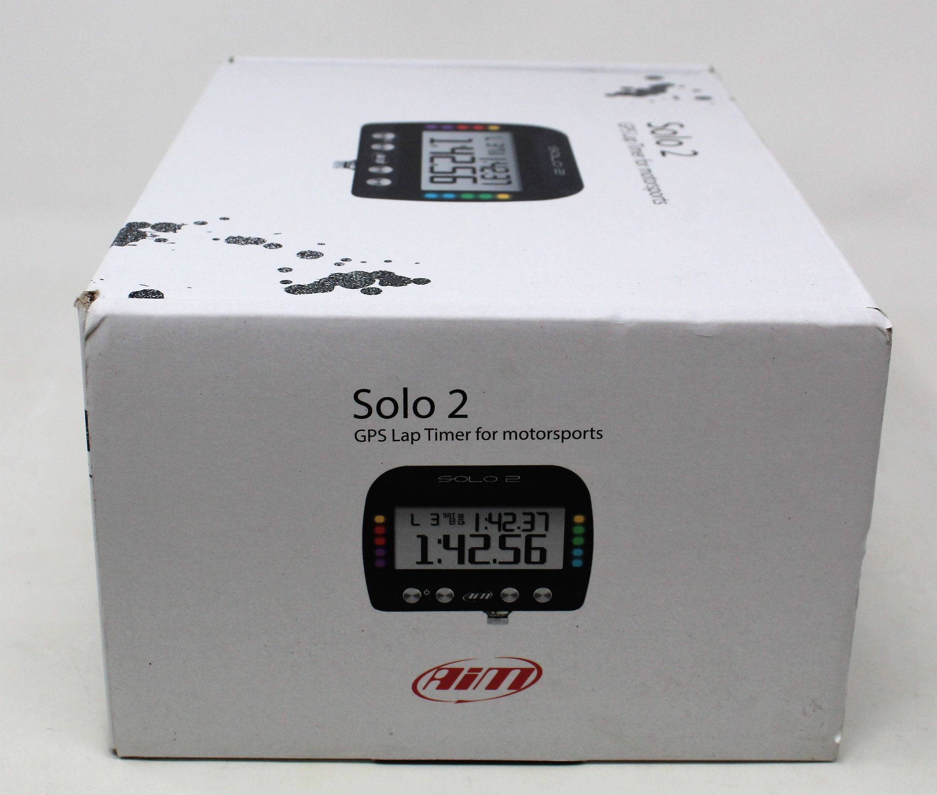 A boxed as new AIM Motorsport Solo 2 GPS Lap Timer (UK model). - Image 4 of 10