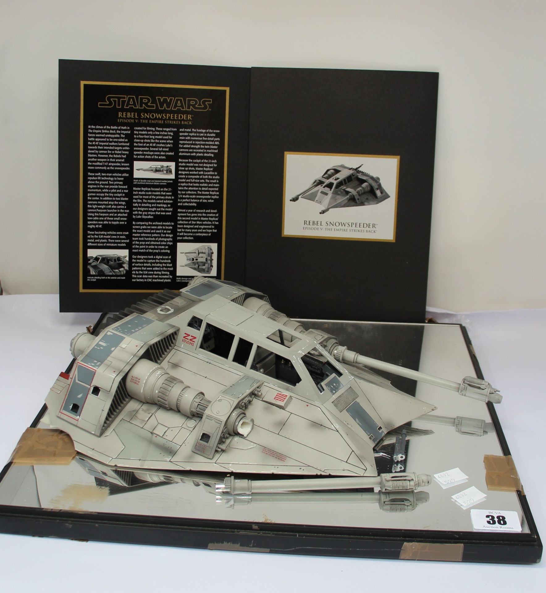 A Star Wars Official Prop Replicas - Rebel Snowspeeder from Episode V: The Empire Strikes Back (