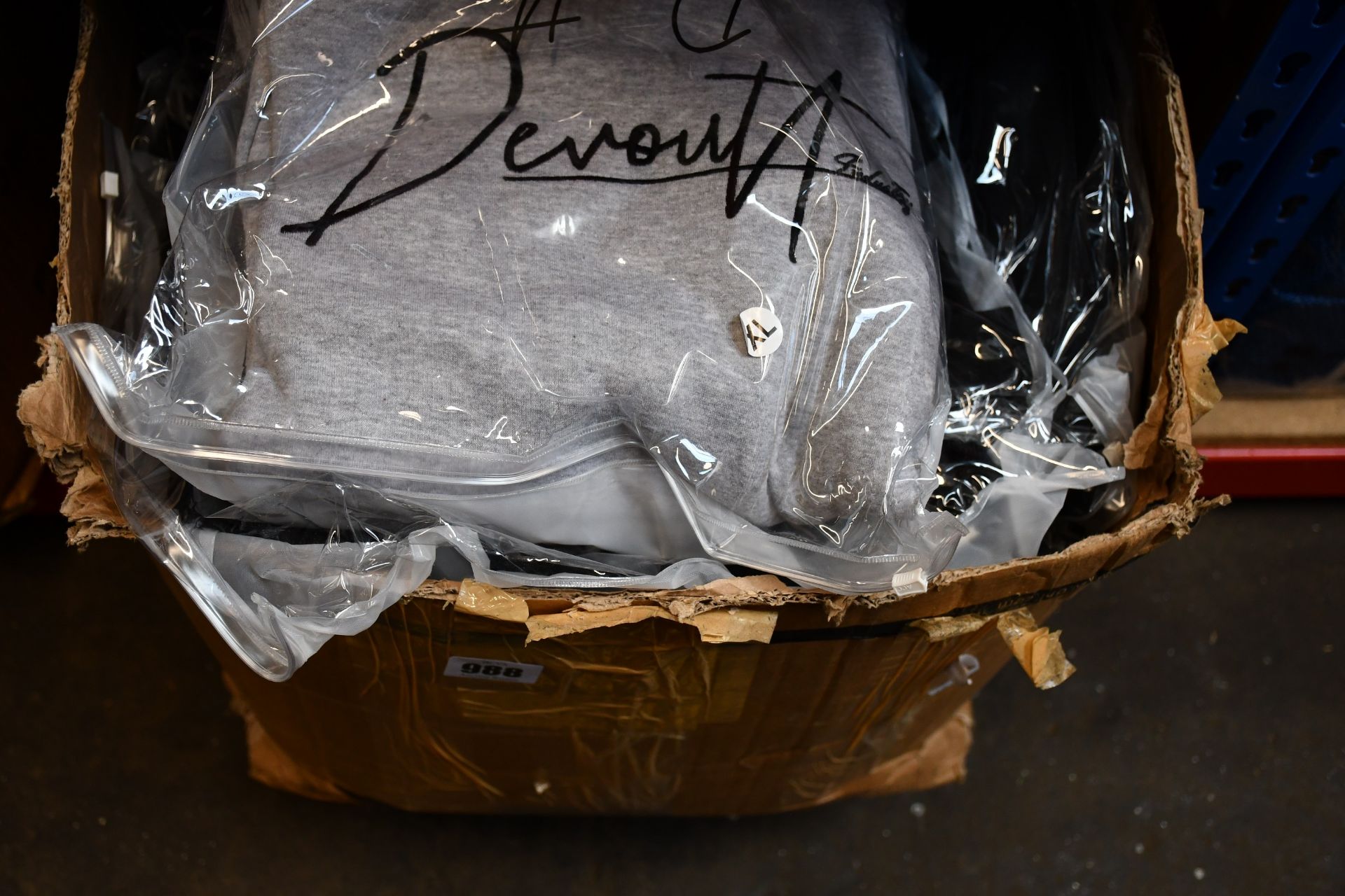 A quantity of assorted as new Devout Industry clothing.