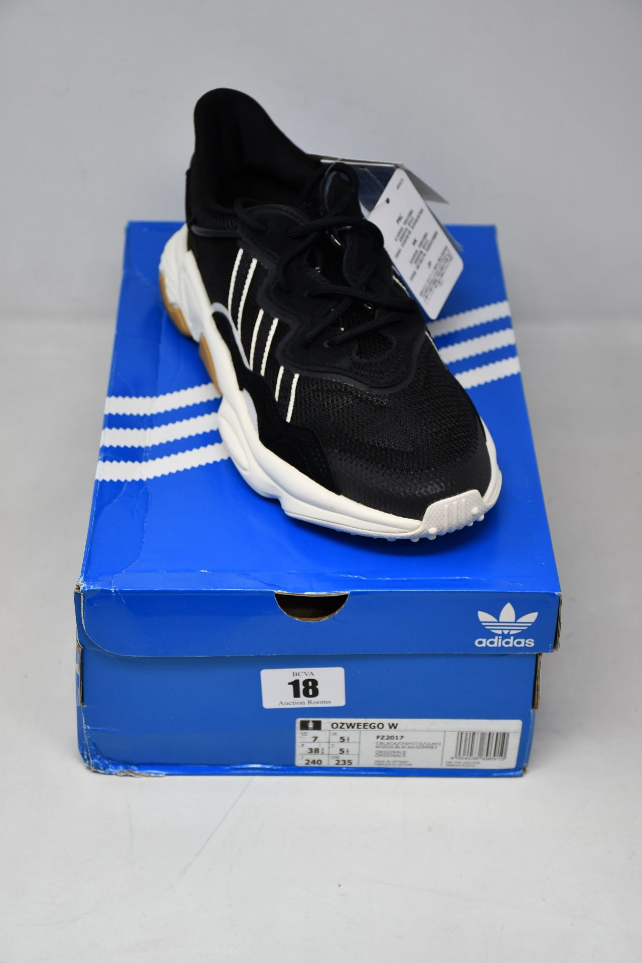 A pair of women's as new Adidas Ozweego trainers (UK 5.5).