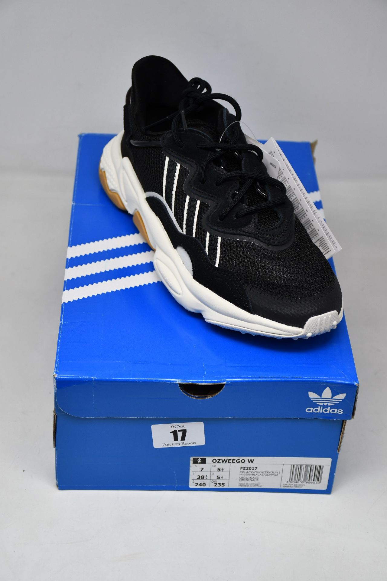 A pair of women's as new Adidas Ozweego trainers (UK 5.5).