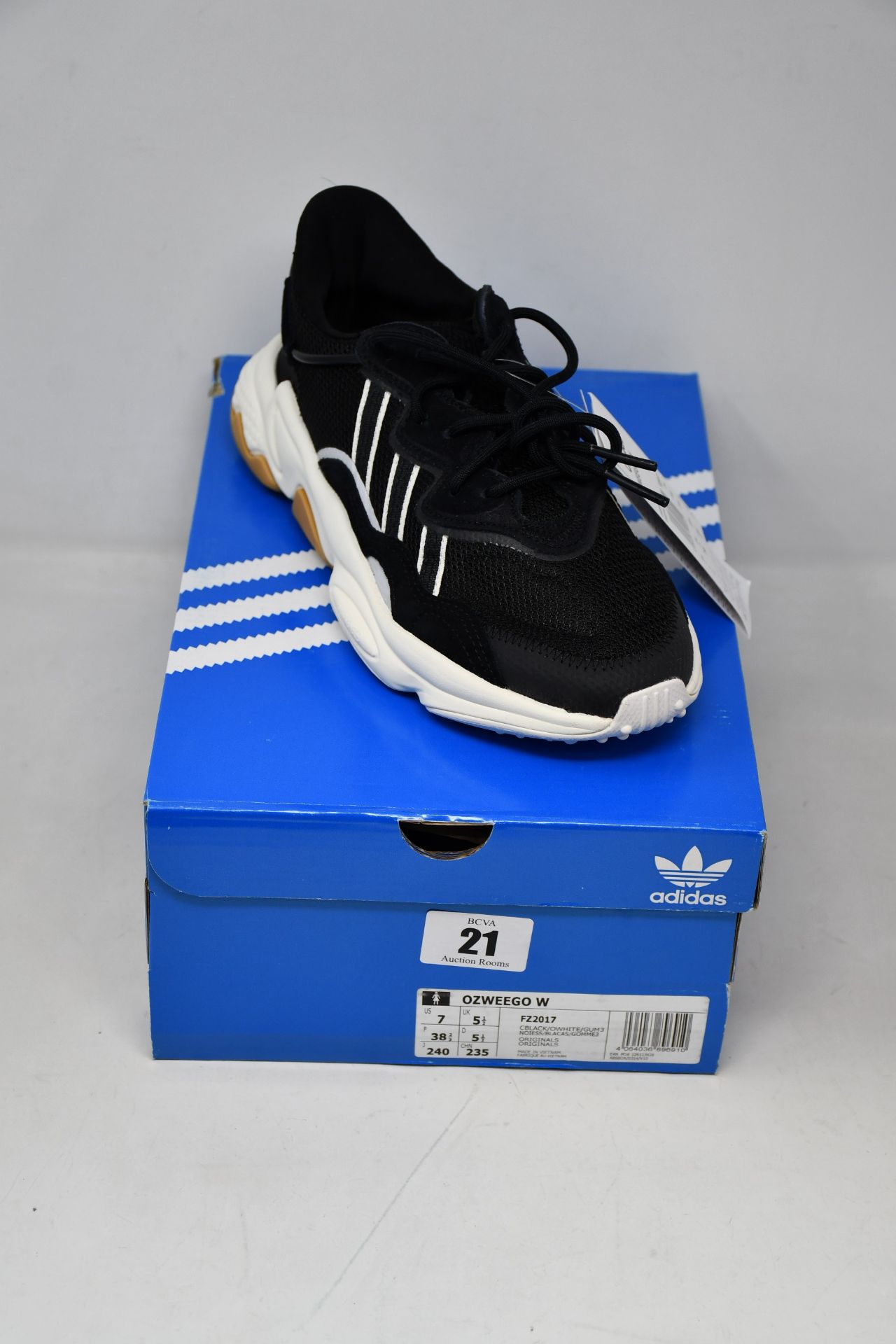 A pair of women's as new Adidas Ozweego trainers (UK 5.5).