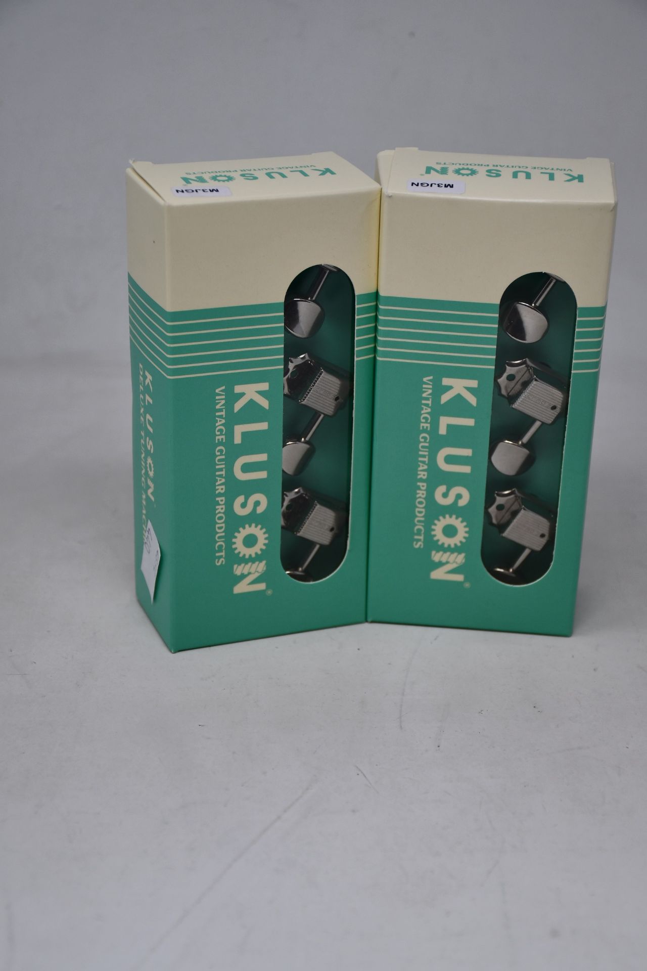 Six sets of boxed as new Kluson MS33C Guitar Tuners.