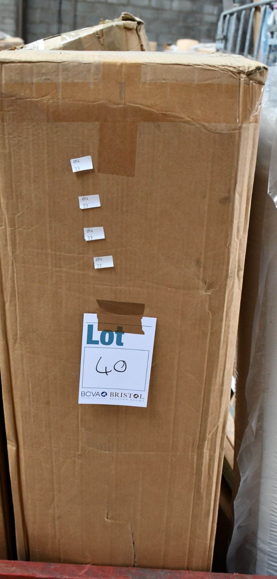 A boxed as new mattress (Size unknown).