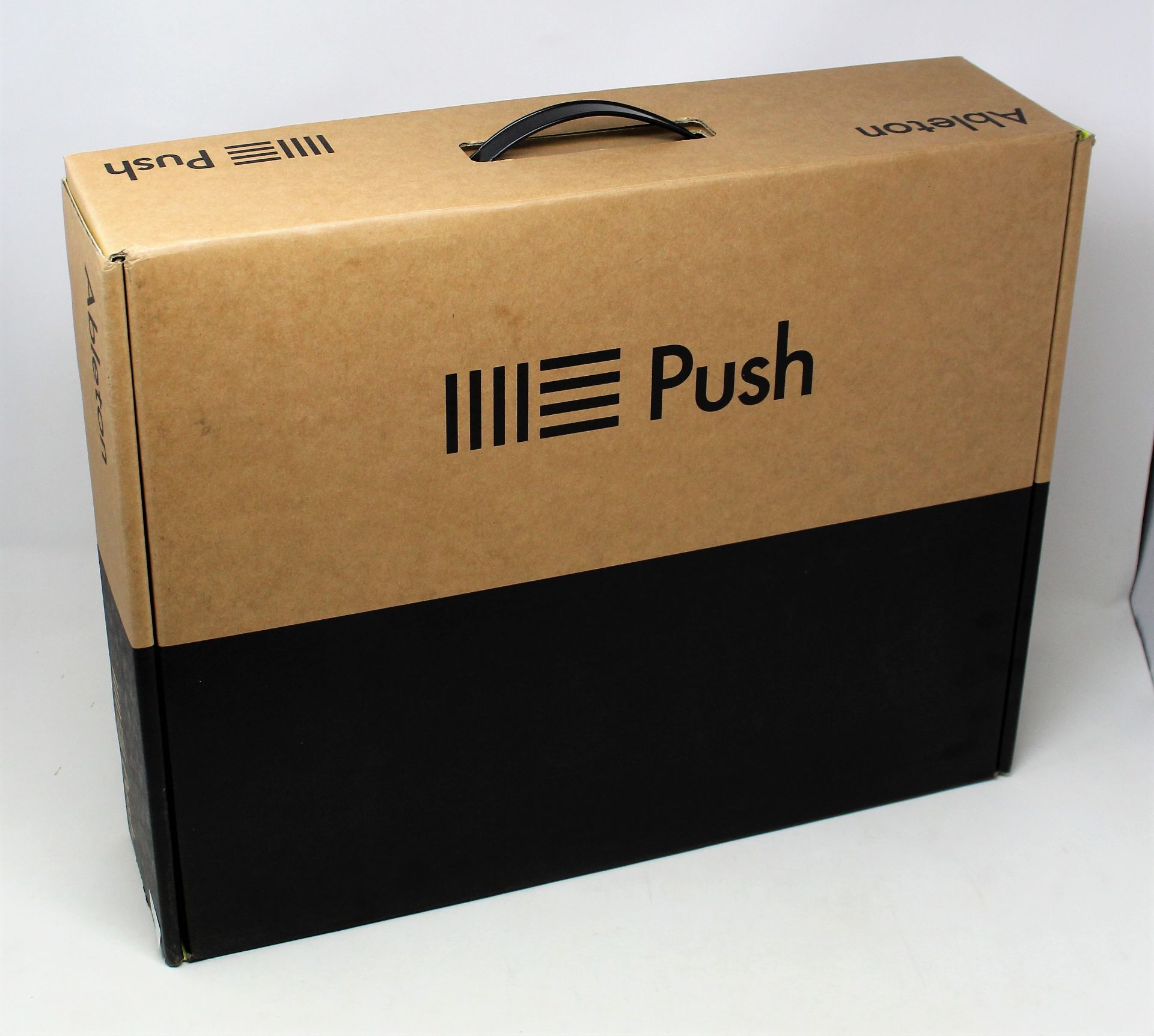 A boxed as new Ableton Push 2 MIDI Controller for Ableton Live (Box opened).