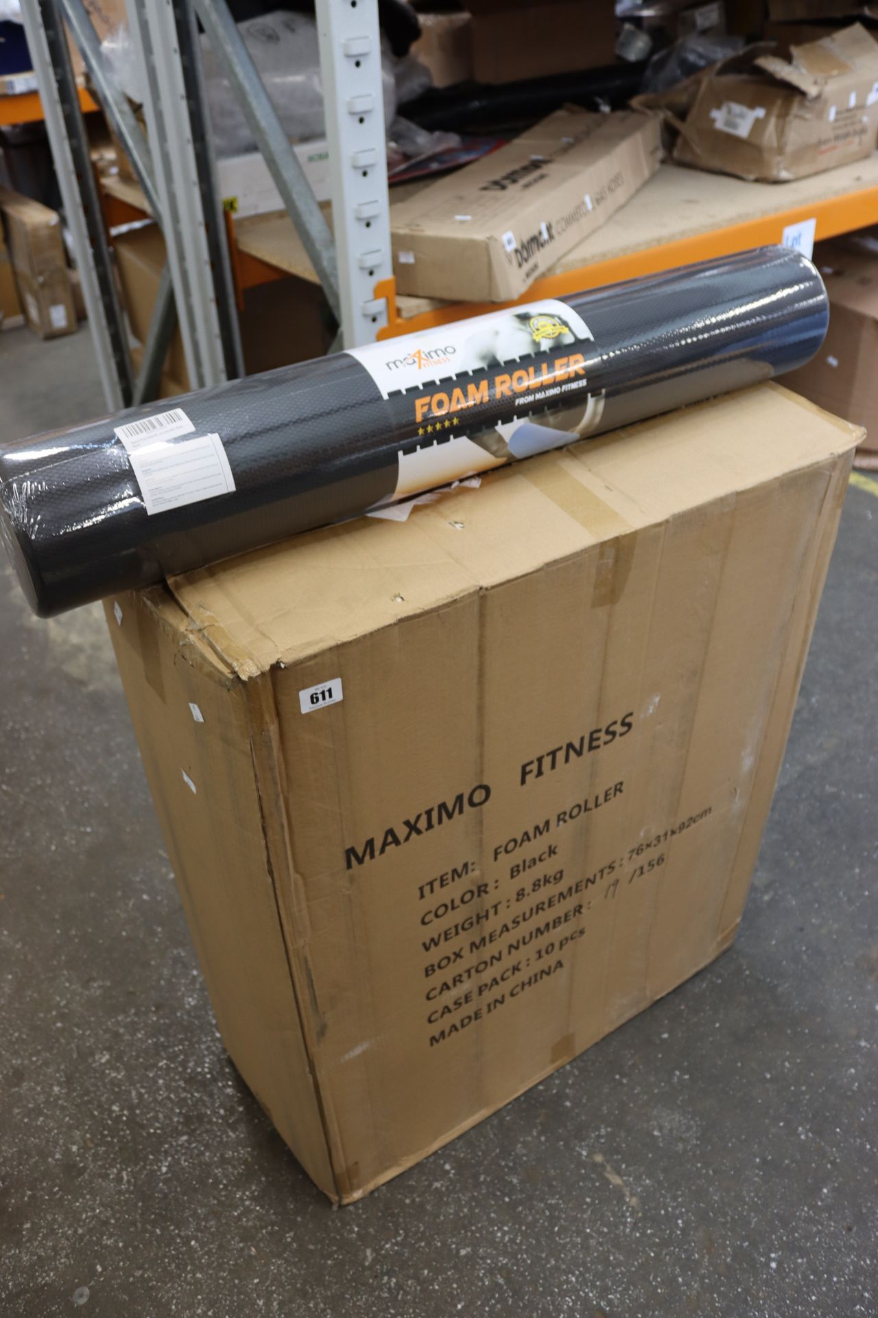 Ten as new Maximo Fitness extra long foam rollers.