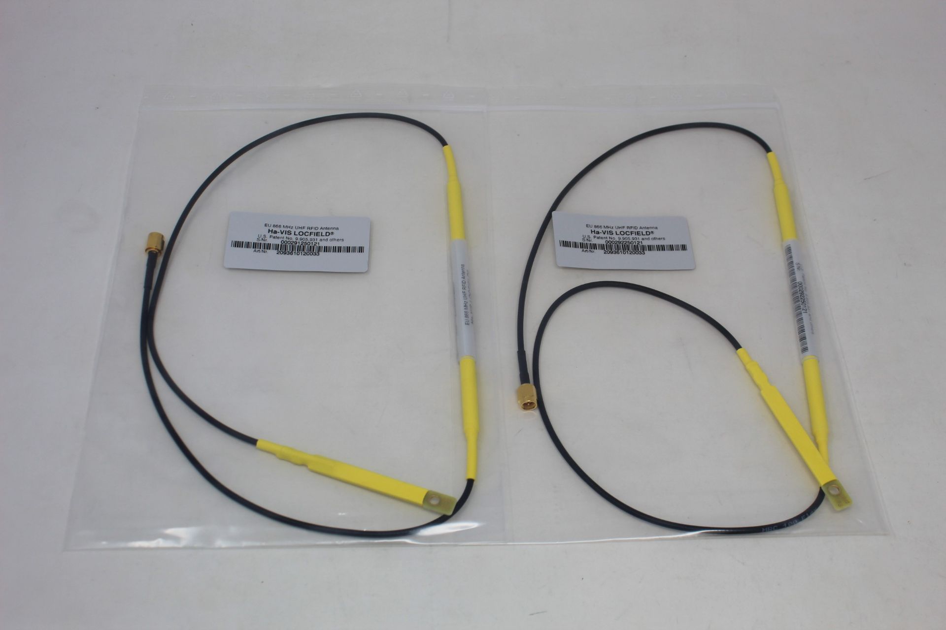 Ten as new Ha-vis Locfield 866 MHz UHF RFID antennas (S/N: 000291250121 Art/N: 2093610120033).