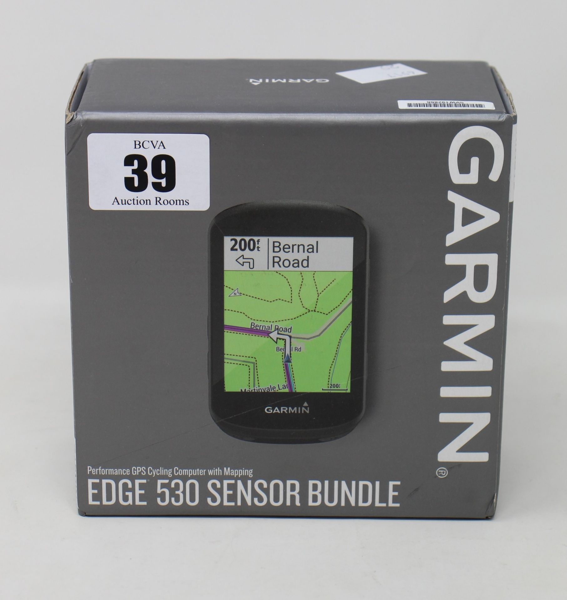 A boxed as new Garmin Edge 530 Sensor Bundle.