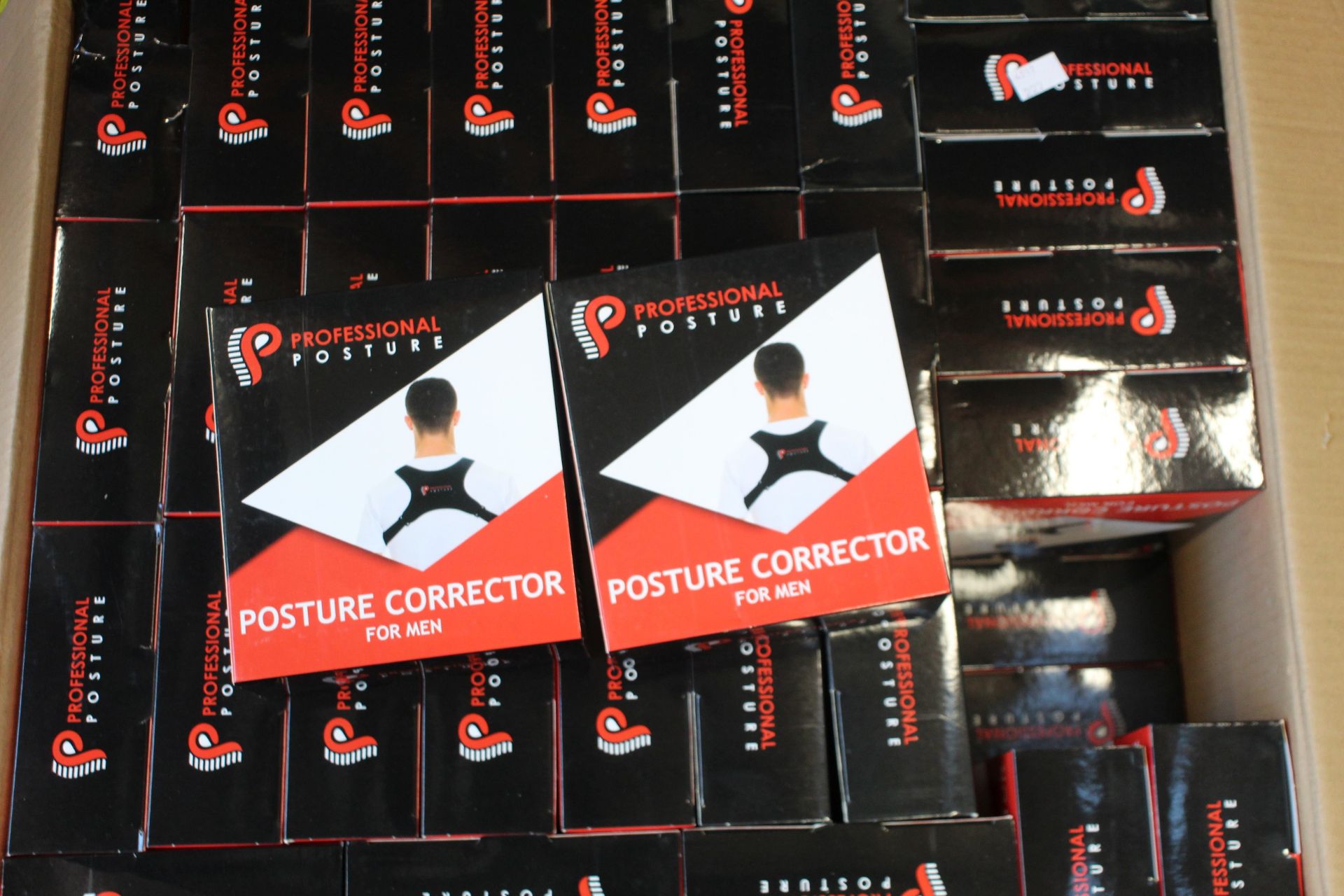 Seventy two boxed as new Professional Posture - Posture Correctors For Men.