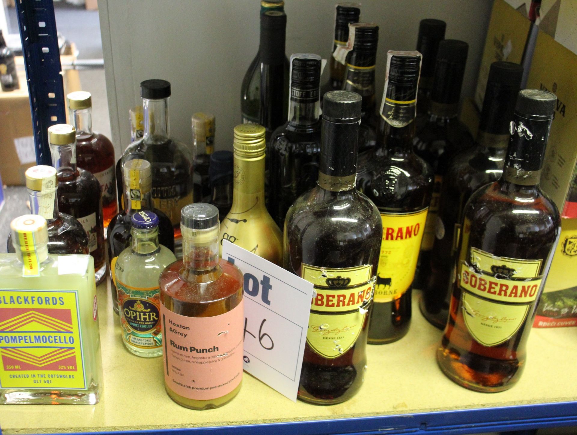 A quantity of assorted spirits to include Soberan, Veterano, Fair Cacao, Manhattan Cocktails,