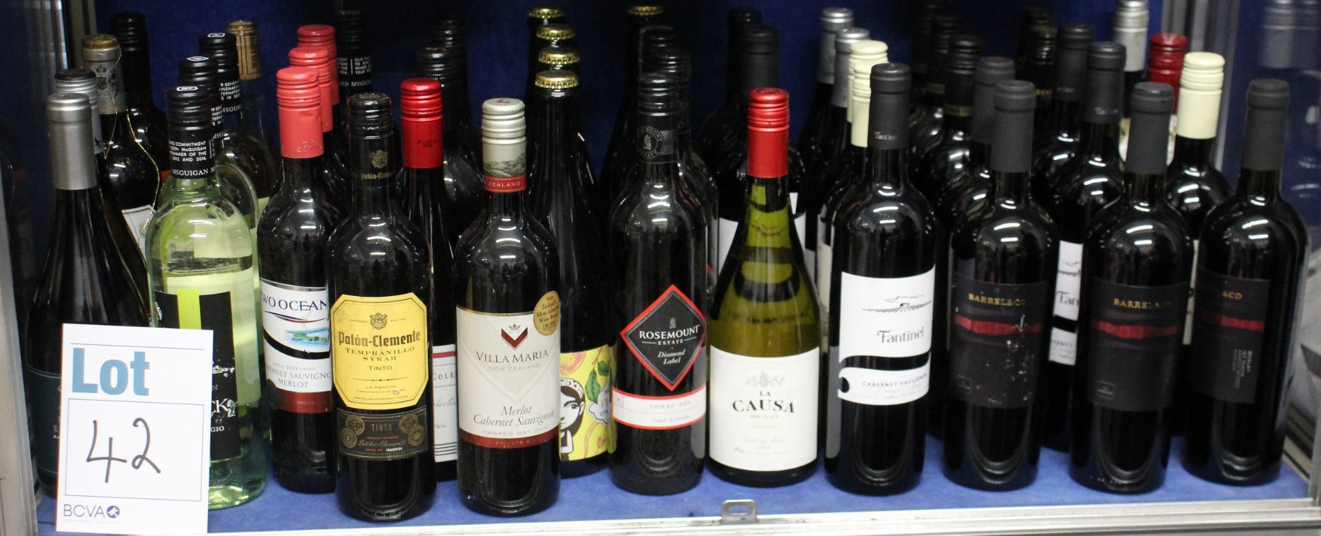 A quantity of assorted red/white wines to include La Causa 2016, Fantinel Cabernet Sauvignon and Two