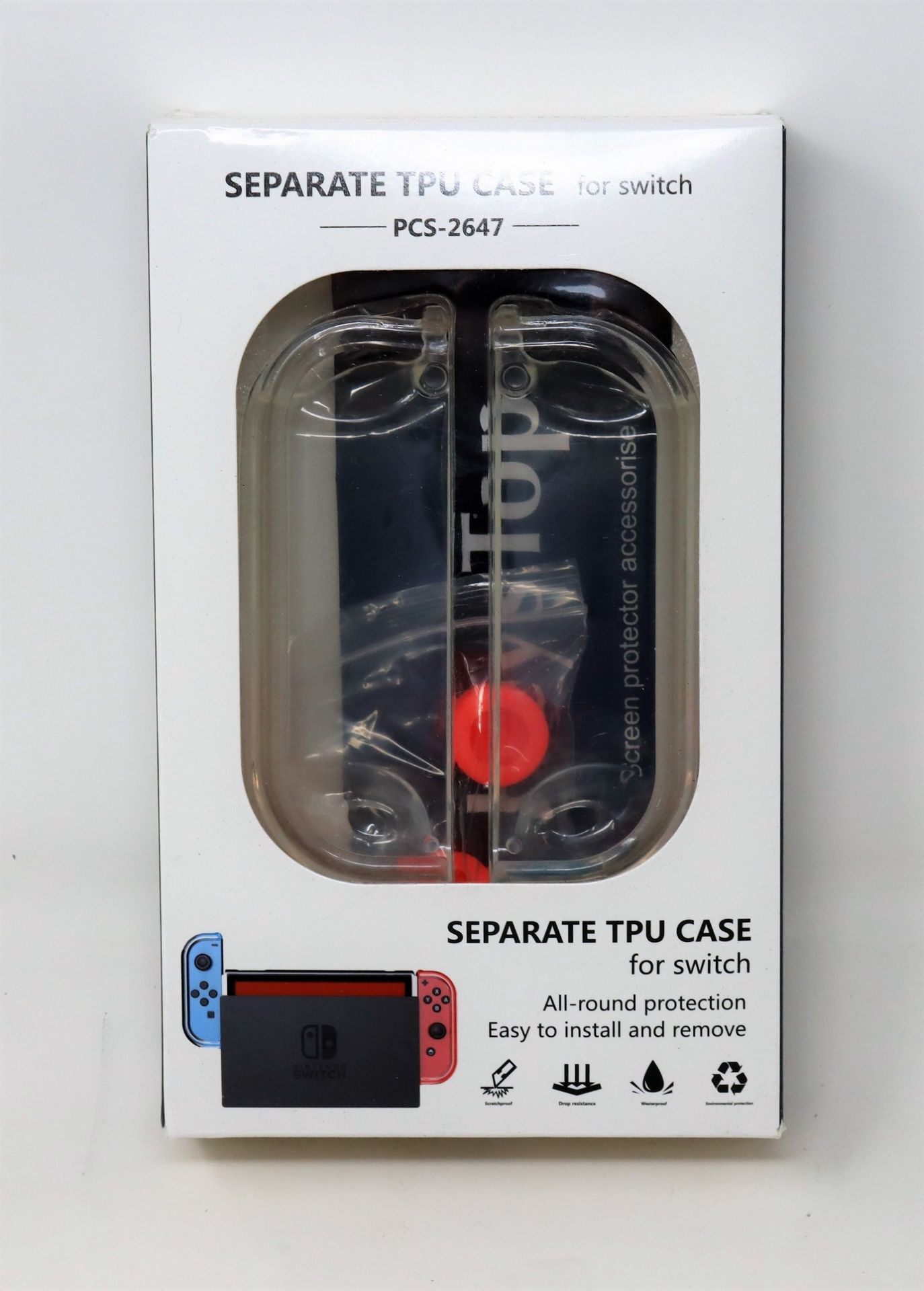 A large quantity of boxed as new unbranded TPU cases for Nintendo Switch (approx. 50 units) (some