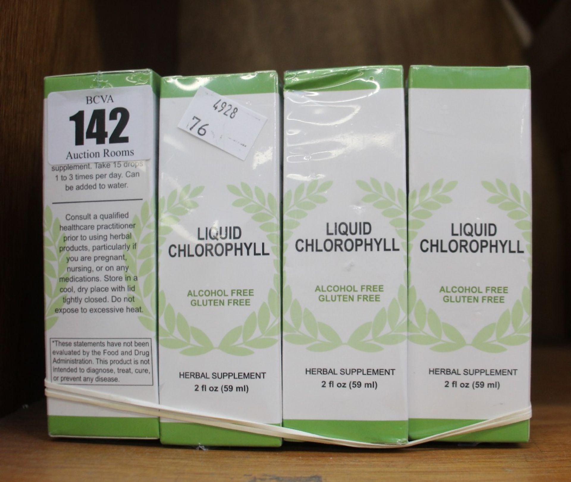 Twenty Liquid Chlorophyll dietary supplements (59ml).