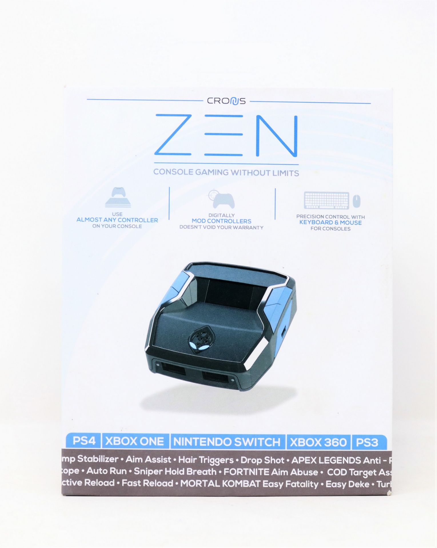 A boxed as new Cronus Zen Controller Converter for Xbox, PlayStation, Nintendo and PC (P/N: