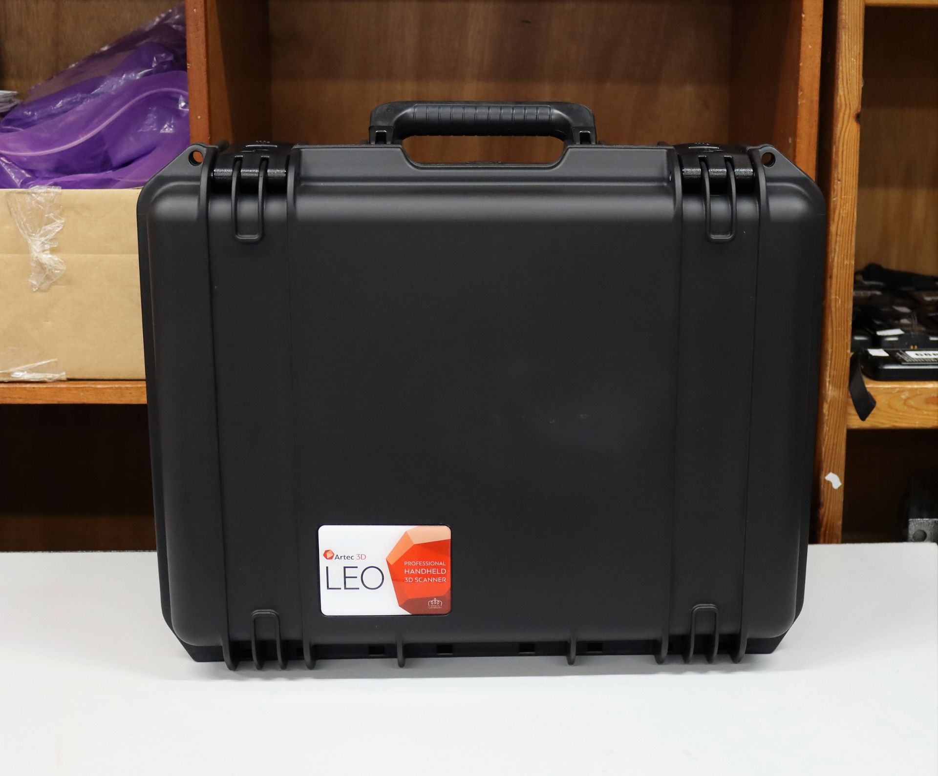 A boxed as new Artec Leo Wireless Handheld 3D Scanner in custom flight case (Box opened to - Image 15 of 15