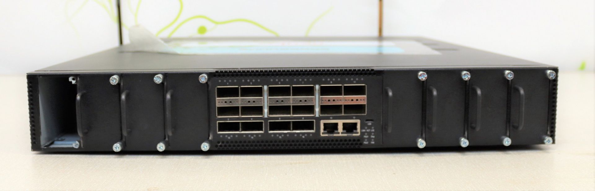 A boxed Edge-Core 100G rack mount Coherent Switch (possibly pre-owned)