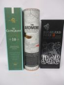 A Highland Park 12 year old Viking Honour single malt scotch whisky (700ml), The Ardmore Highland