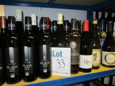 A quantity of wines to include Christmas mead, McGuigan, chardonnay, (Approximately 60 items) (