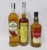 A bottle of High Commissioner blended scotch whisky (1ltr), a bottle of the Dubliner whiskey liqueur