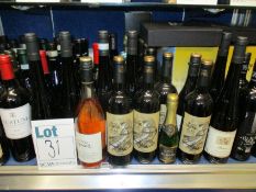 A quantity of wines to include Vipava, Austum, Penfolds, Sanz La Capital (Approximately 55 items) (