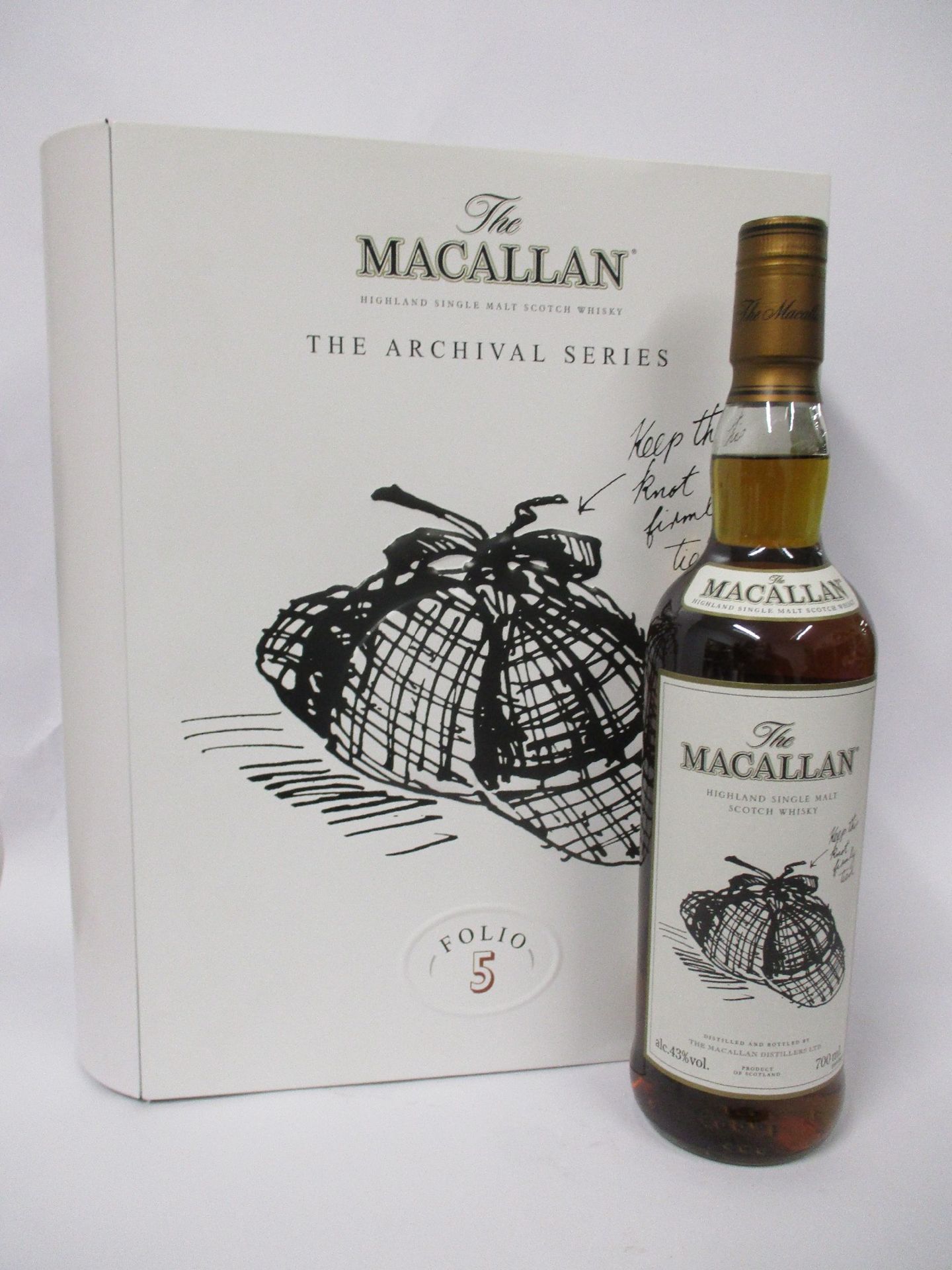 A bottle of The Macallan The Archival Series Folio 5 Highland single malt scotch whisky (700ml) (