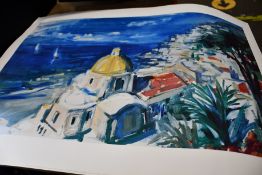 Janette Anderson, 'Church in Positano', 11 Prints, 80 x 60cm each, Published by Wizard & Genius,