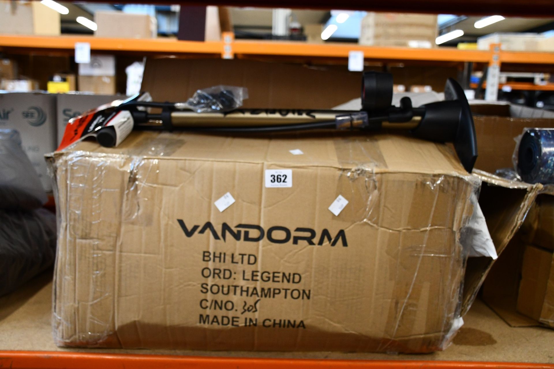Ten as new Vandorm Legend VII alloy track bicycle pumps.