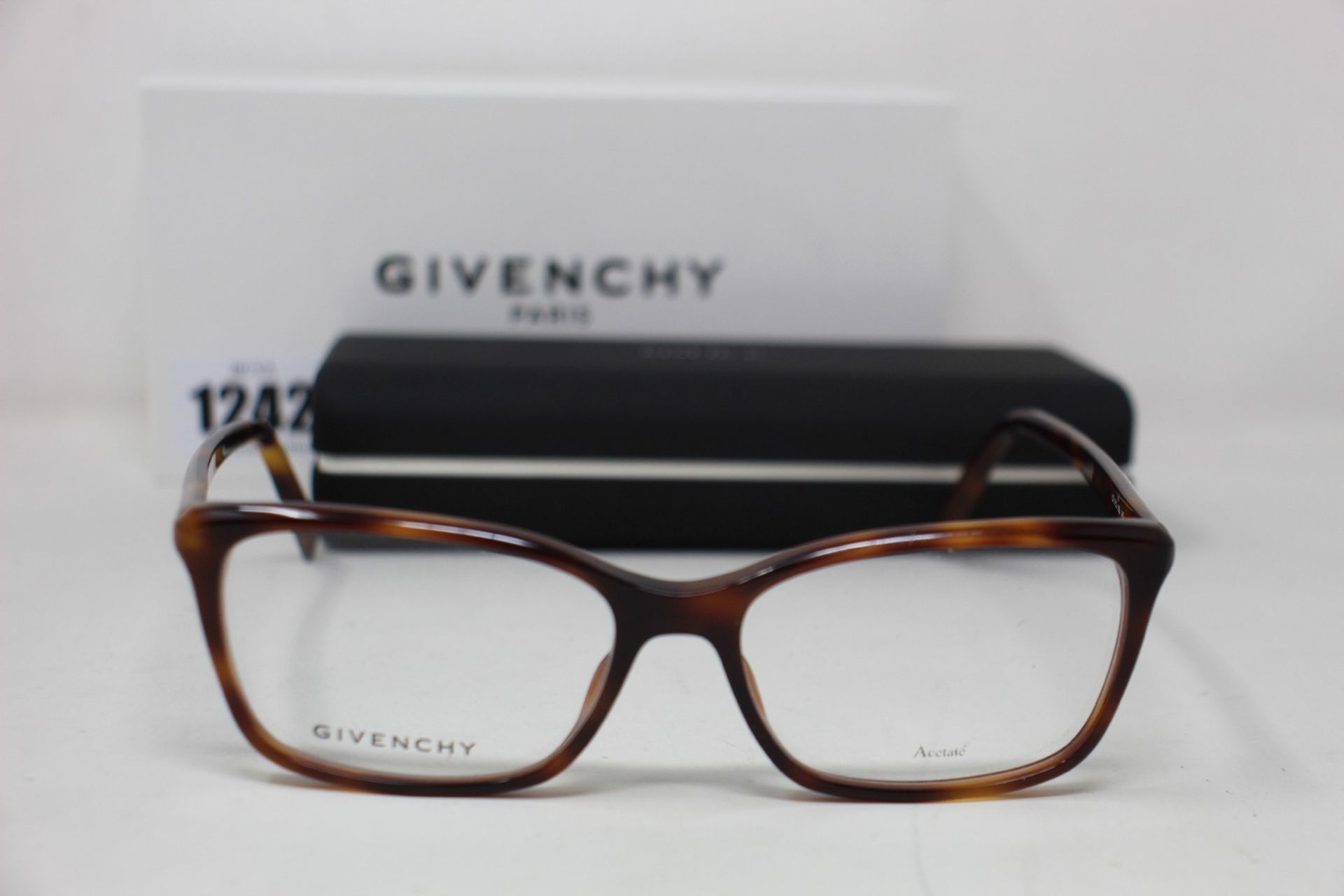 A pair of as new Givenchy glasses frames.