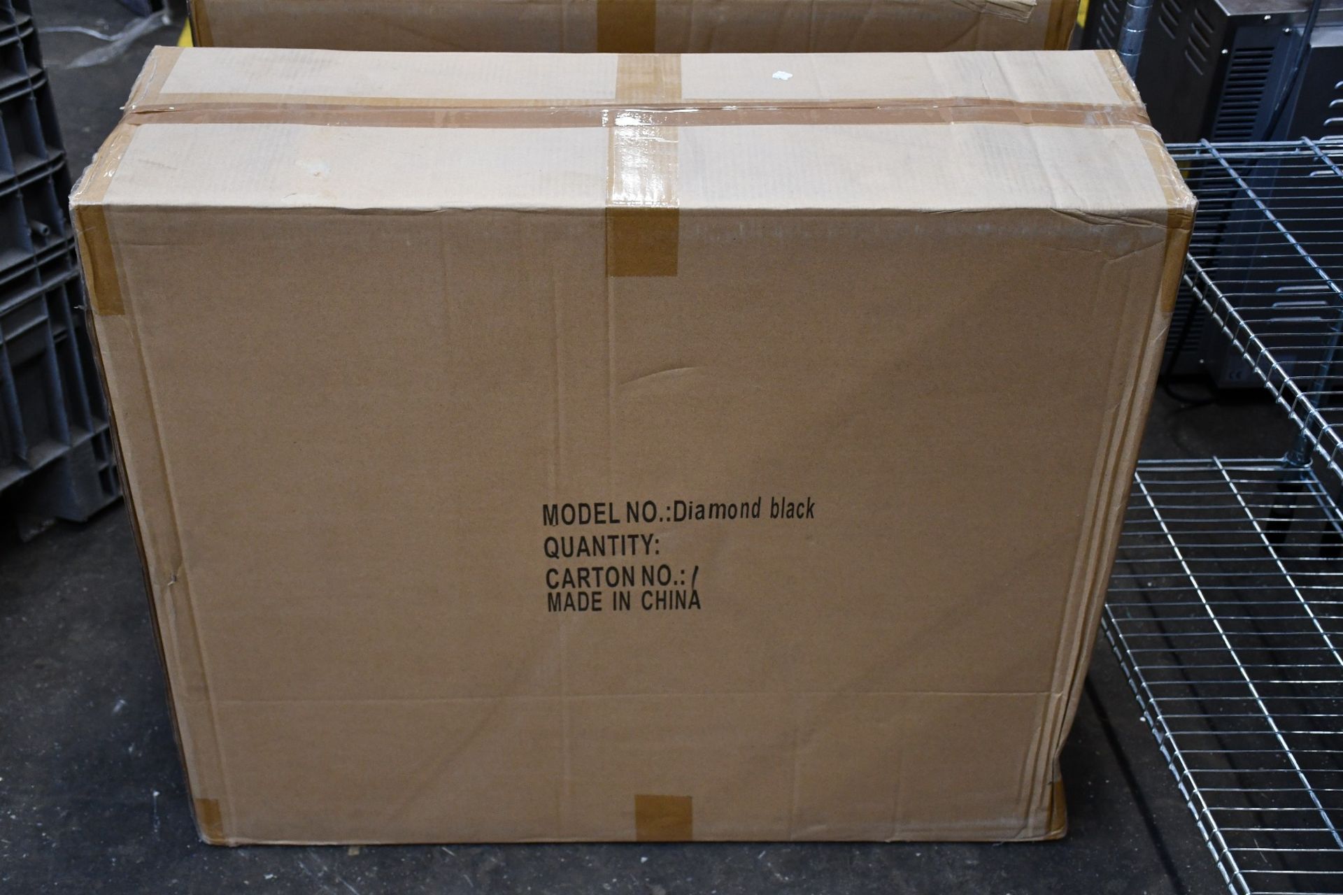 A boxed as new Diamond Biofuel Gel Fireplace in Black (Box opened).