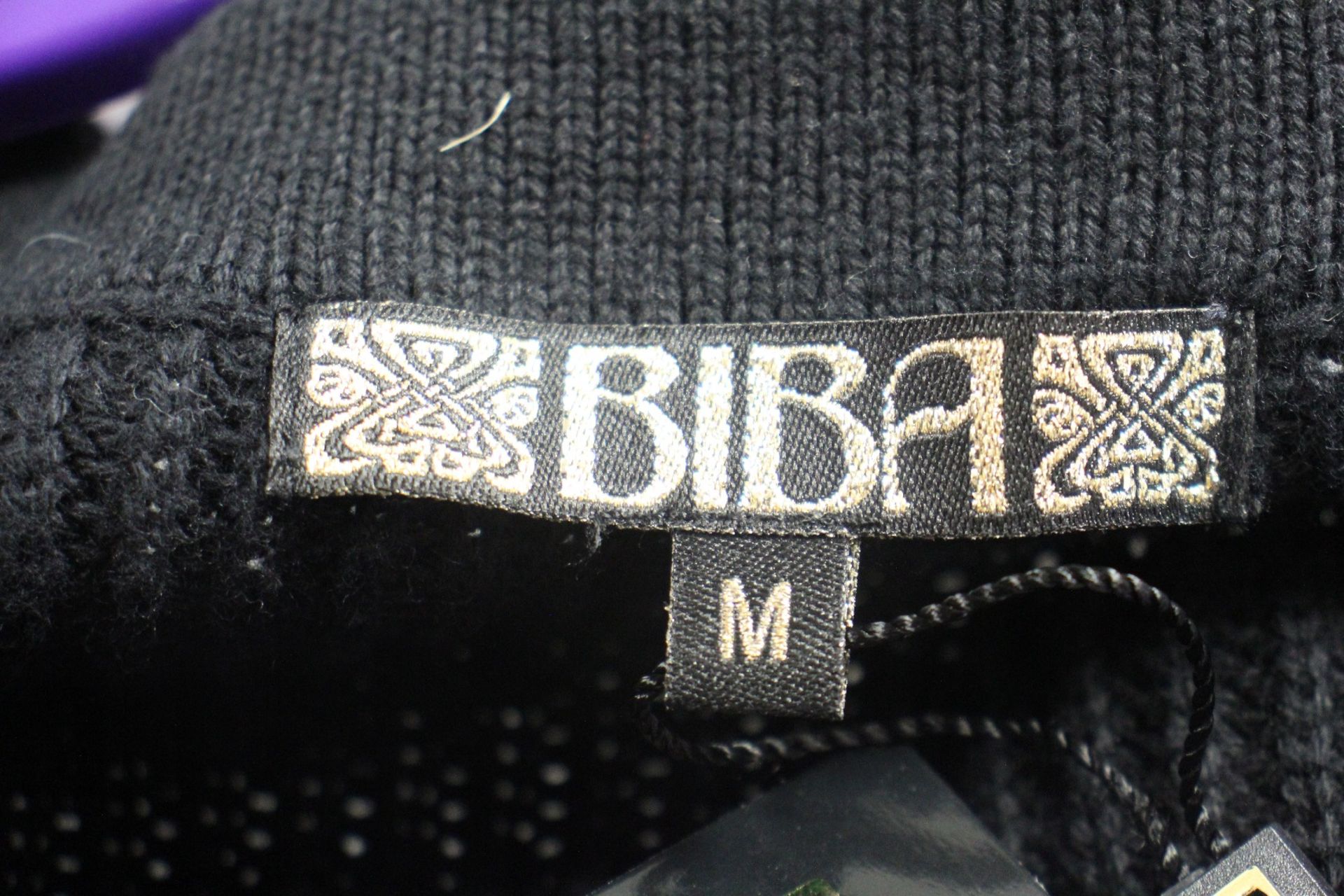 An as new Biba belted black cardigan with tags (12/M). - Image 3 of 4