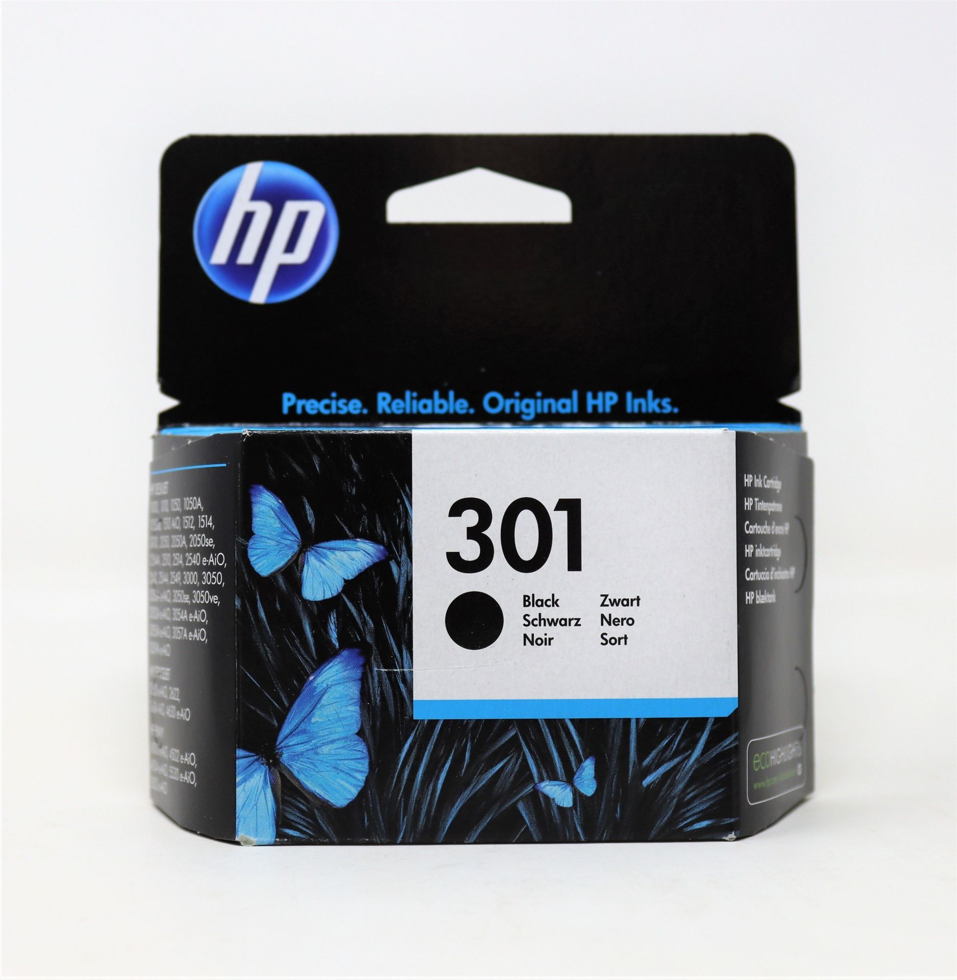 Sixty boxed as new HP 301 Black Ink Cartridges (P/N: CH561EE UUS) (EXP: May 2022) (Some boxes