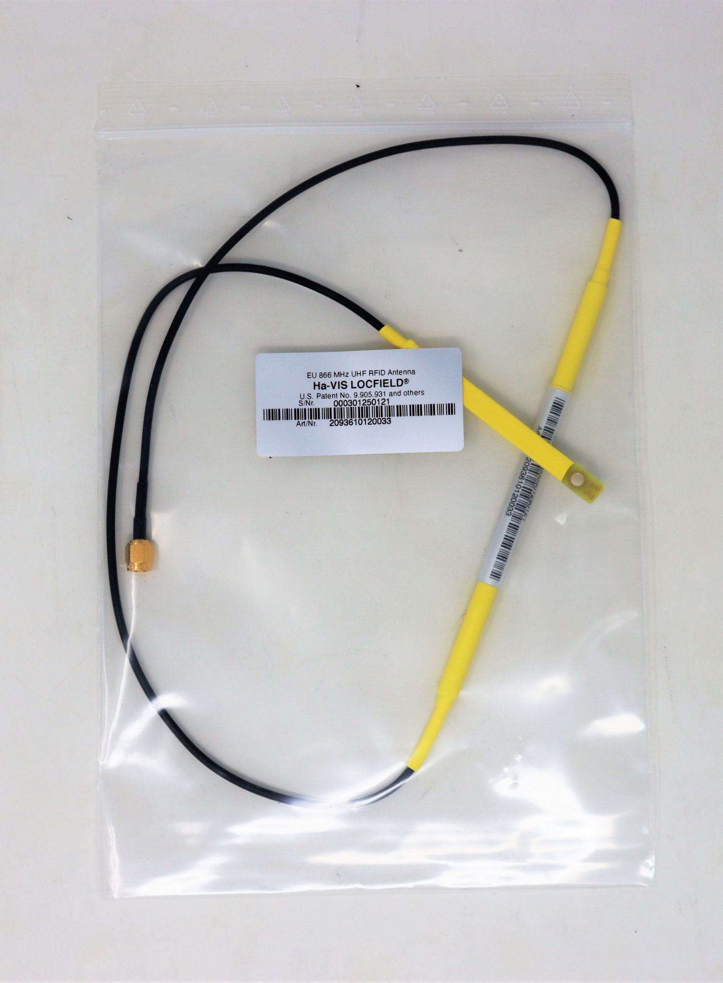 Ten as new Ha-vis Locfield 866 MHz UHF RFID antennas (S/N: 000291250121 Art/N: 2093610120033).