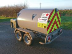 1000Ltr Twin Axel Fuelproof Diesel Bowser