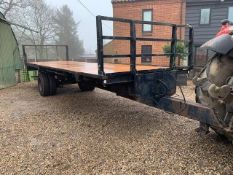 28ft Bale/Flat Trailer