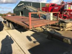 Flat Bed Trailer