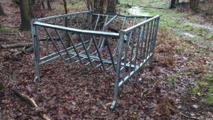 Sheep Round Bale Cradle Feeder