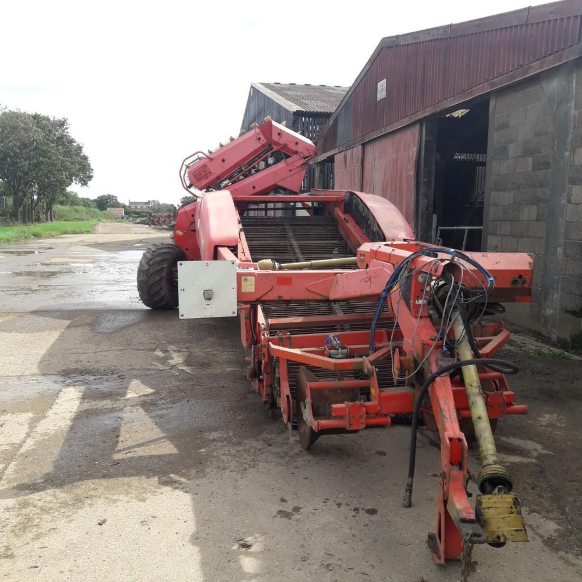 Grimme GZ1700 DLS Trailed Potato Harvester 2001