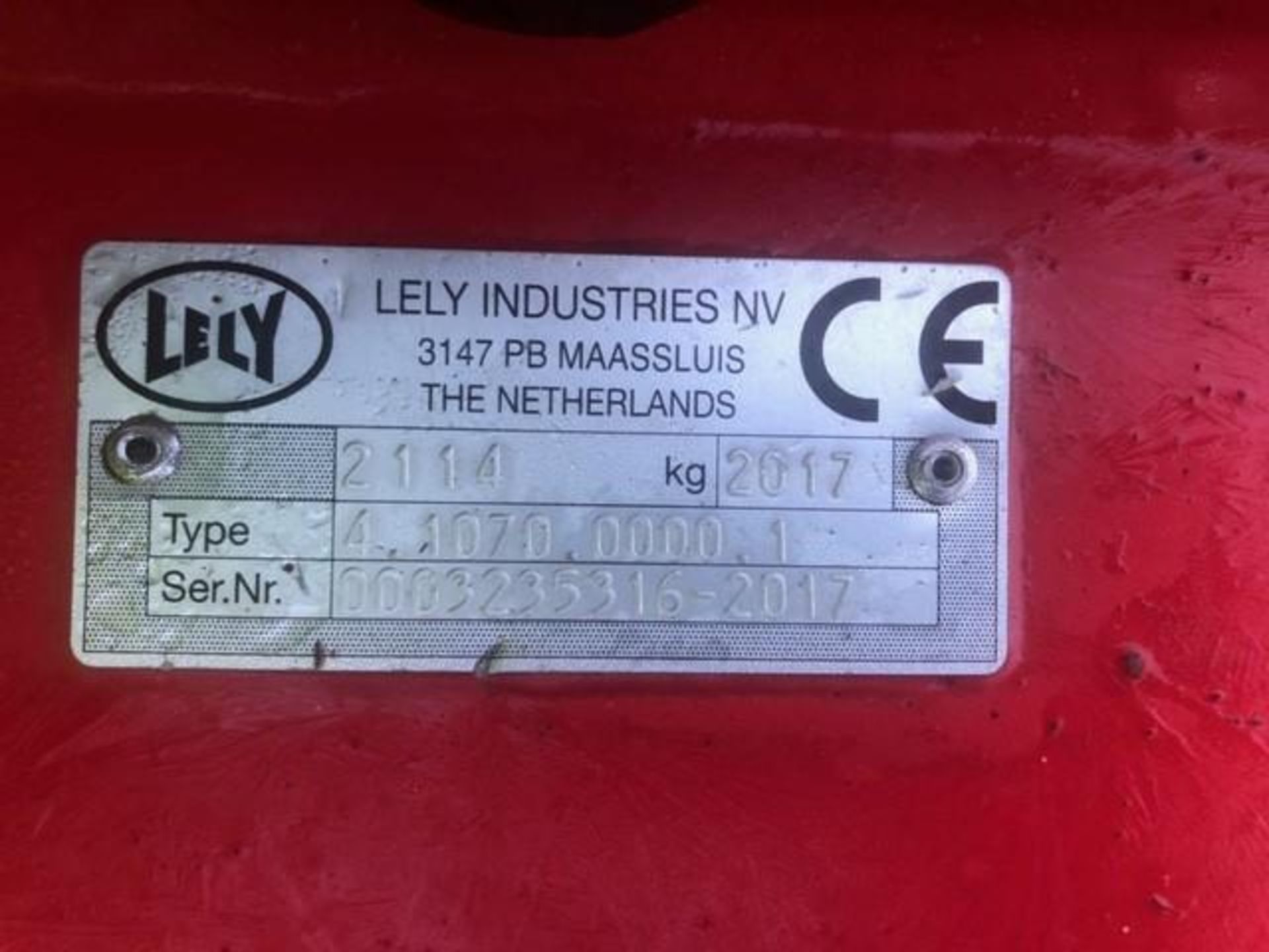 Lely Hibiscus 815 CD Vario - Image 4 of 4