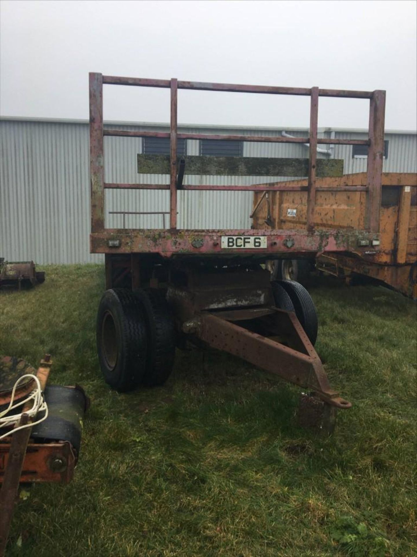 40ft Flat Bed Trailer - Image 8 of 11