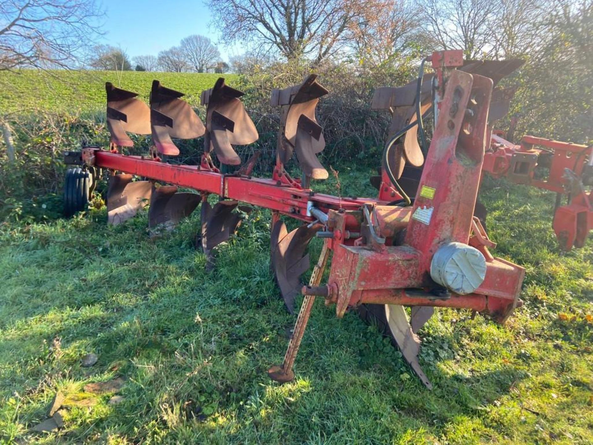 5 Furrow Vogel & Noot Plough - Image 3 of 8