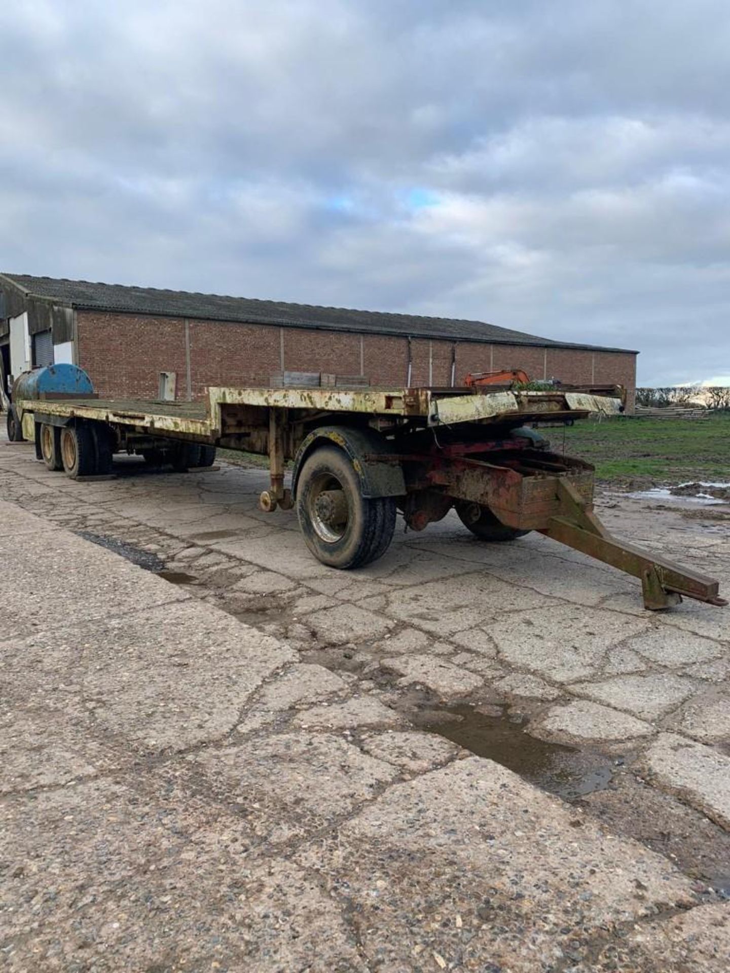 Step Frame Artic Trailer 40ft