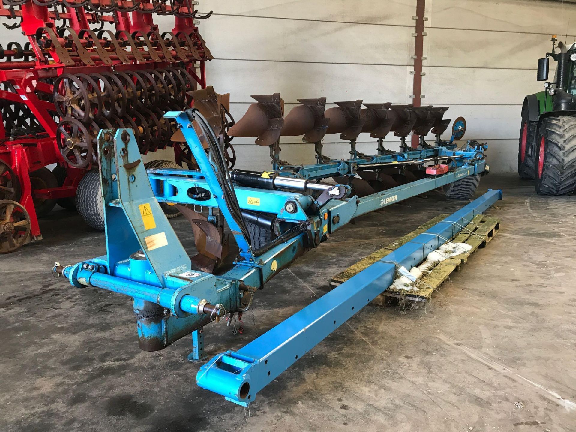 2013 Lemken Diamant 11, 9 furrow reversible plough - Image 2 of 7